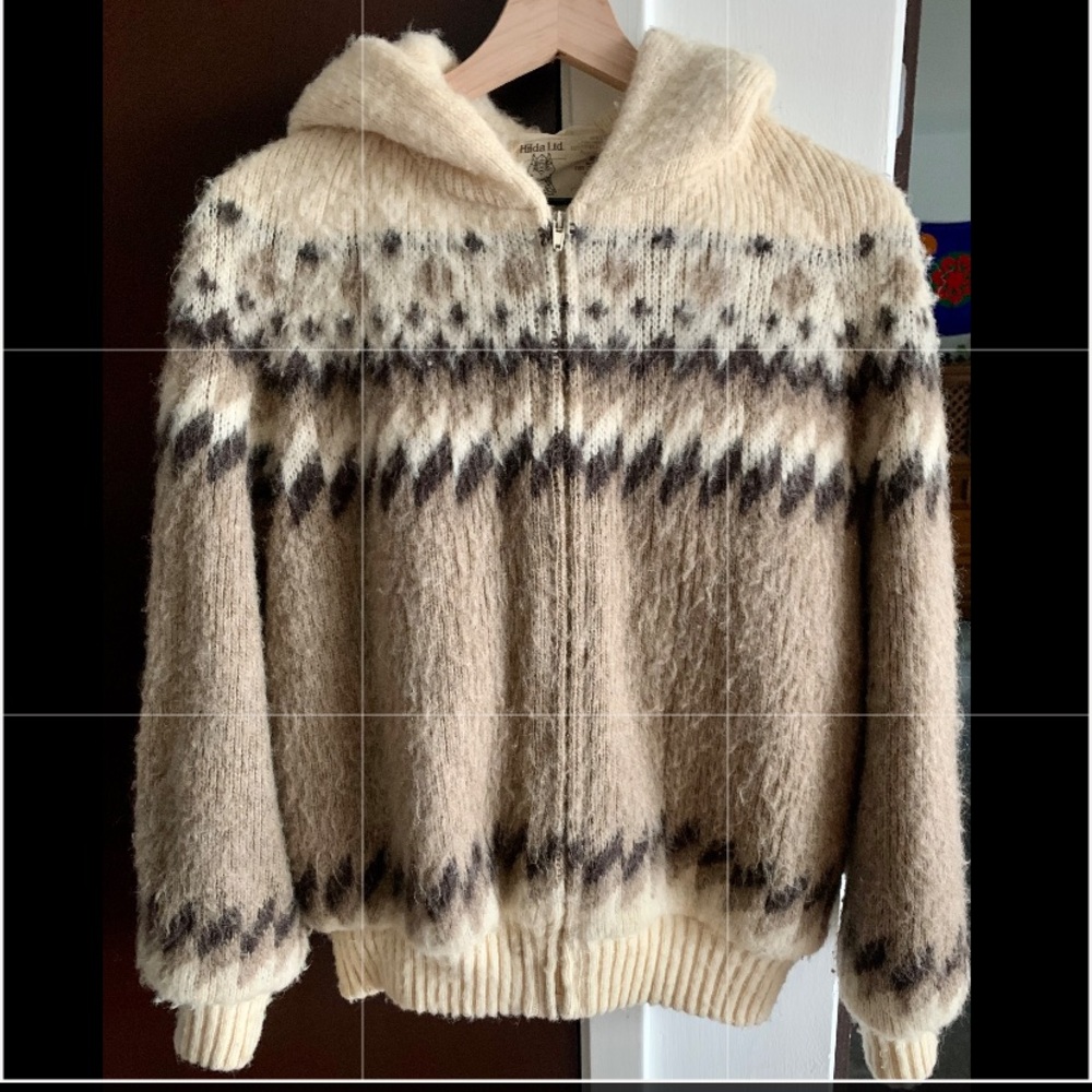 Vintage Icelandic 💯% Wool Jacket by Hilda Ltd.